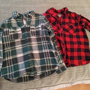 Flannel Shirts Size S